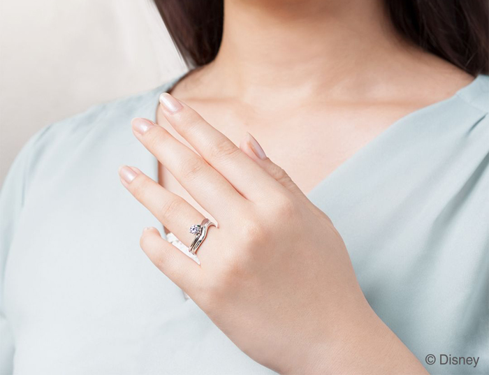 ディズニーのプリンセスたちをモチーフにした婚約指輪 結婚指輪が新発売 結婚式の前にブライダルフェアサーチ